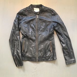 Leather jacket